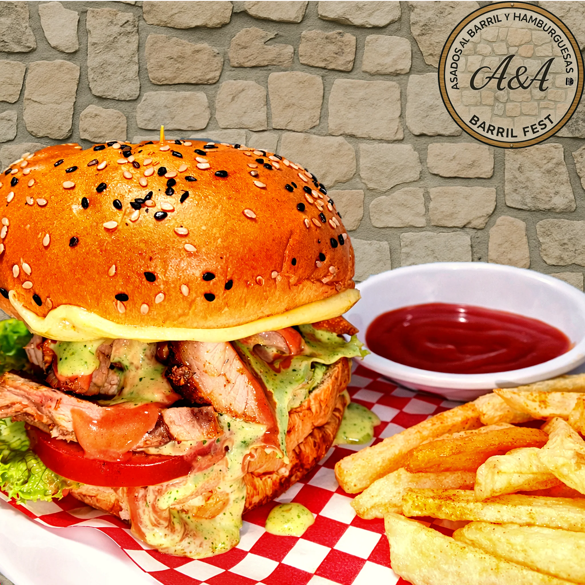 Hamburguesa al Barril